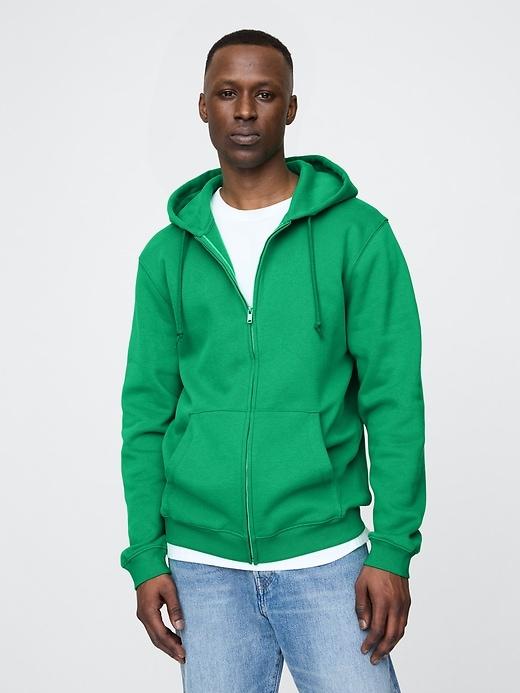 VintageSoft Zip Hoodie Product Image