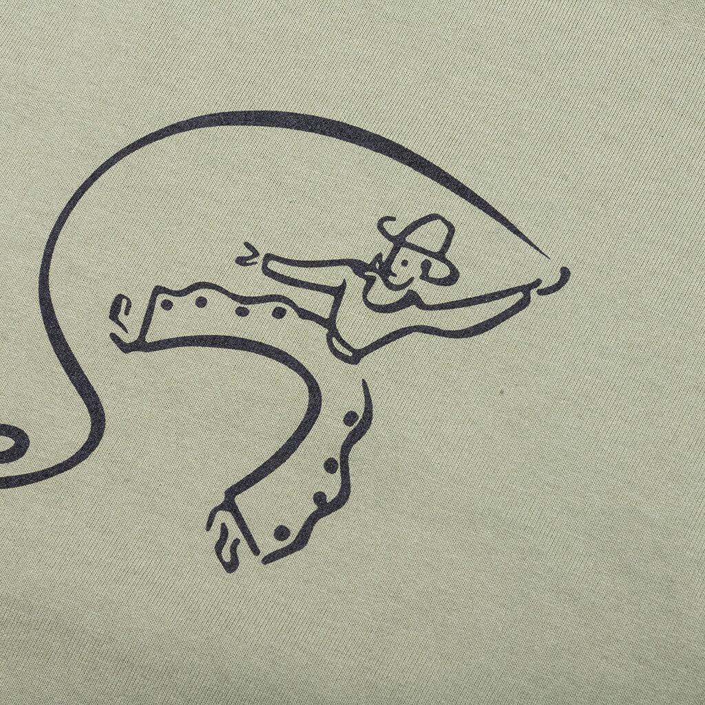 Cowboy Tee - Oil Green Male Product Image