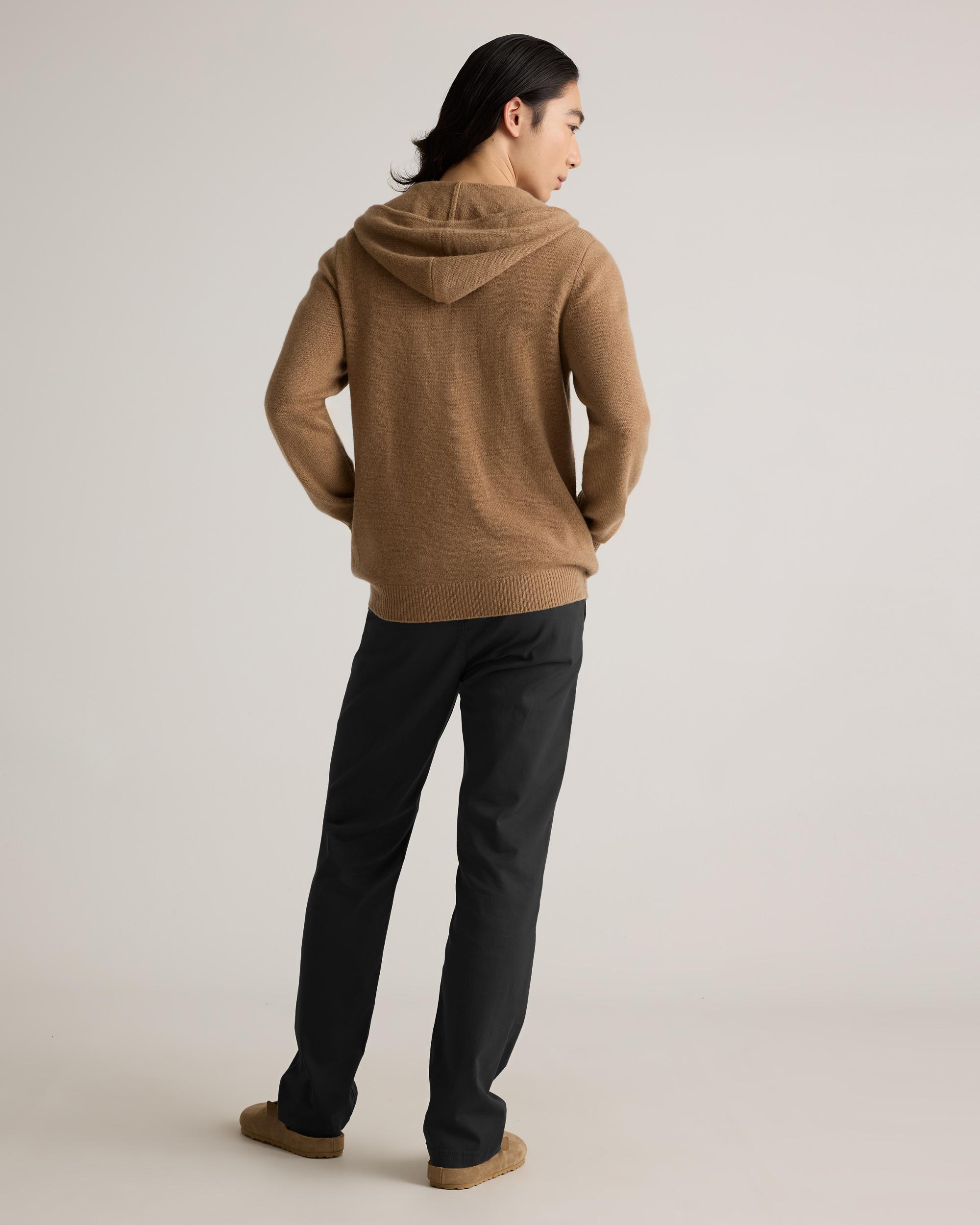 Quince | Men's Mongolian Cashmere Full-Zip Hoodie Product Image