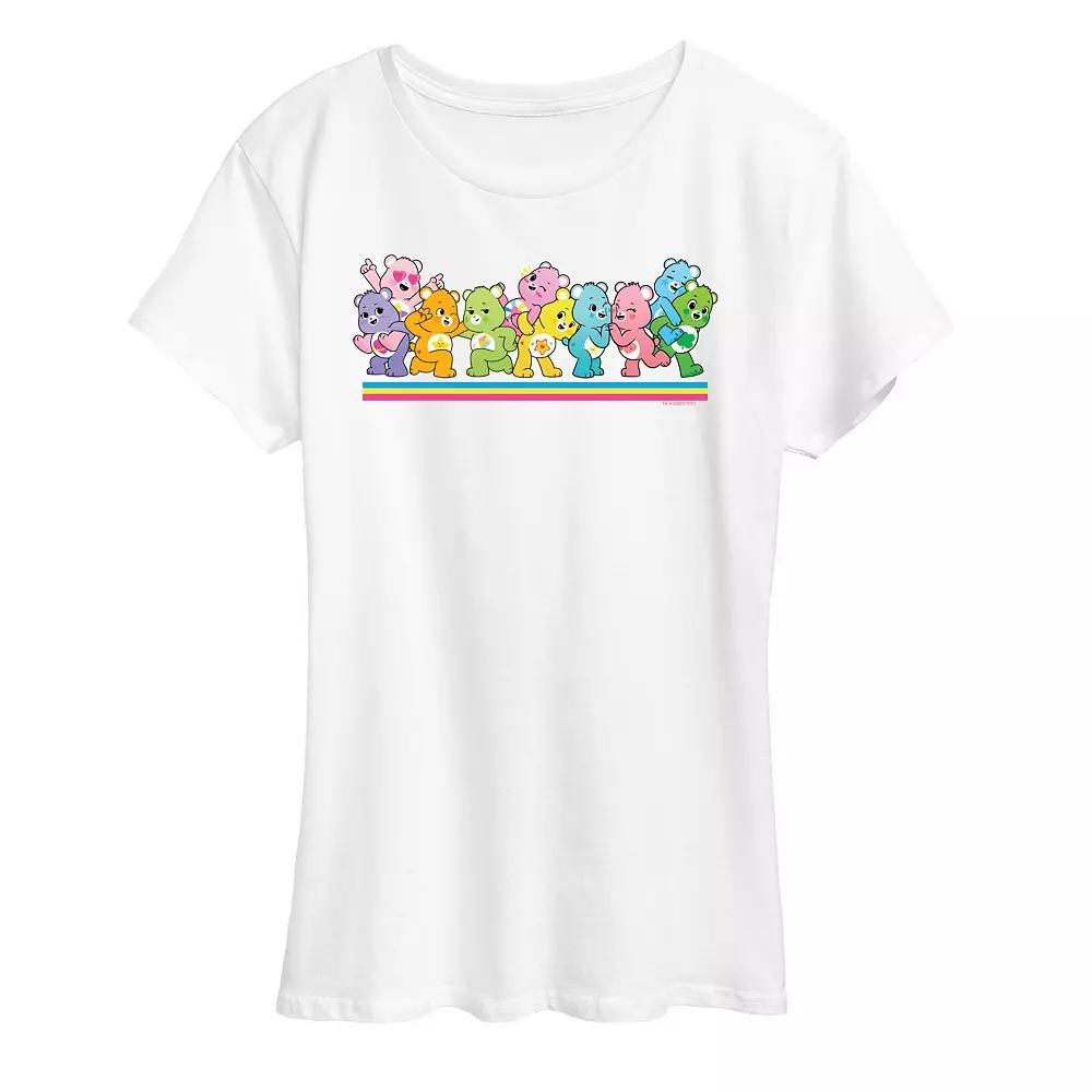 Women's Care Bears Care Lineup Graphic Tee, Girl's,  Product Image