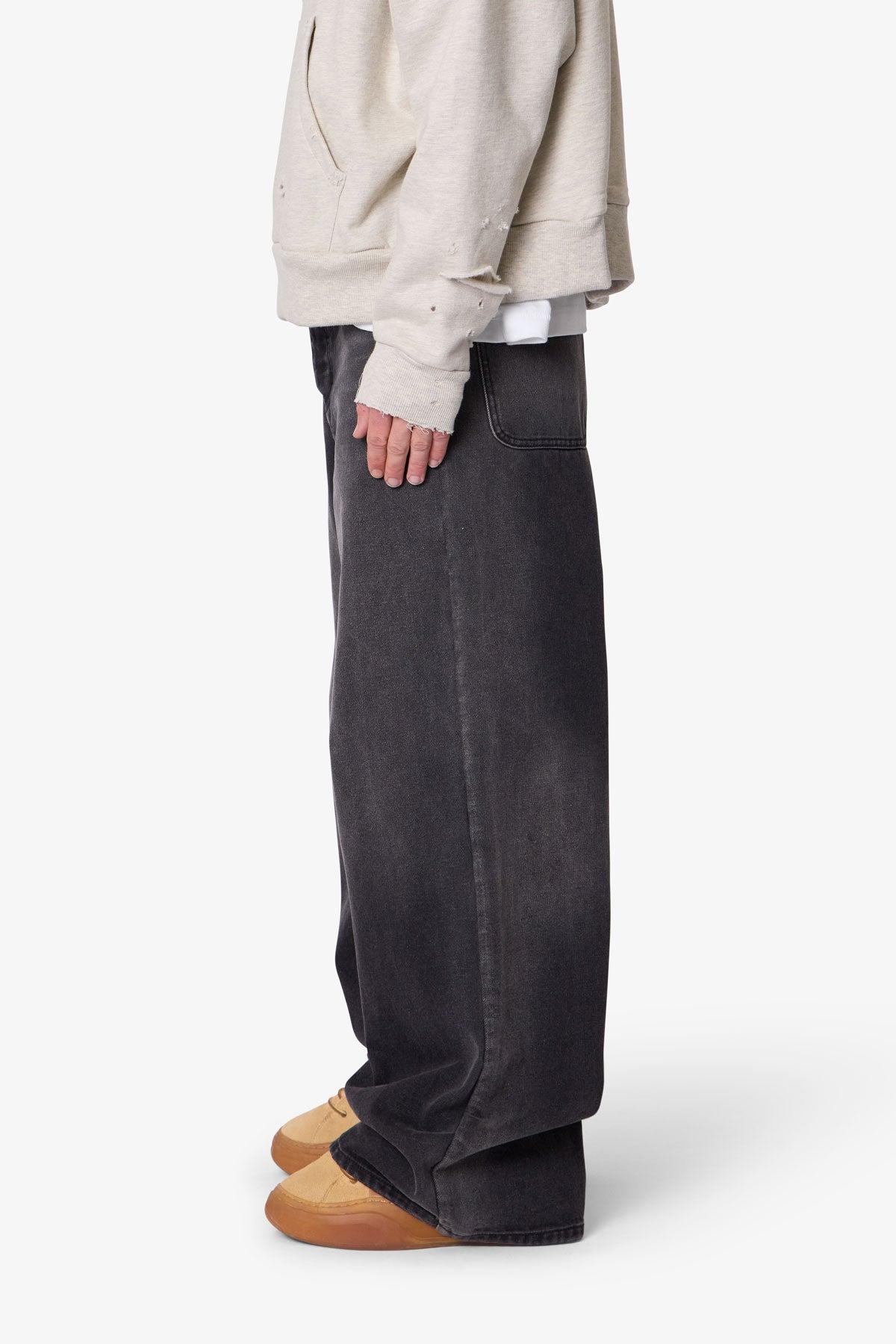 Baggy Washed Rave Denim - Vintage Black Product Image