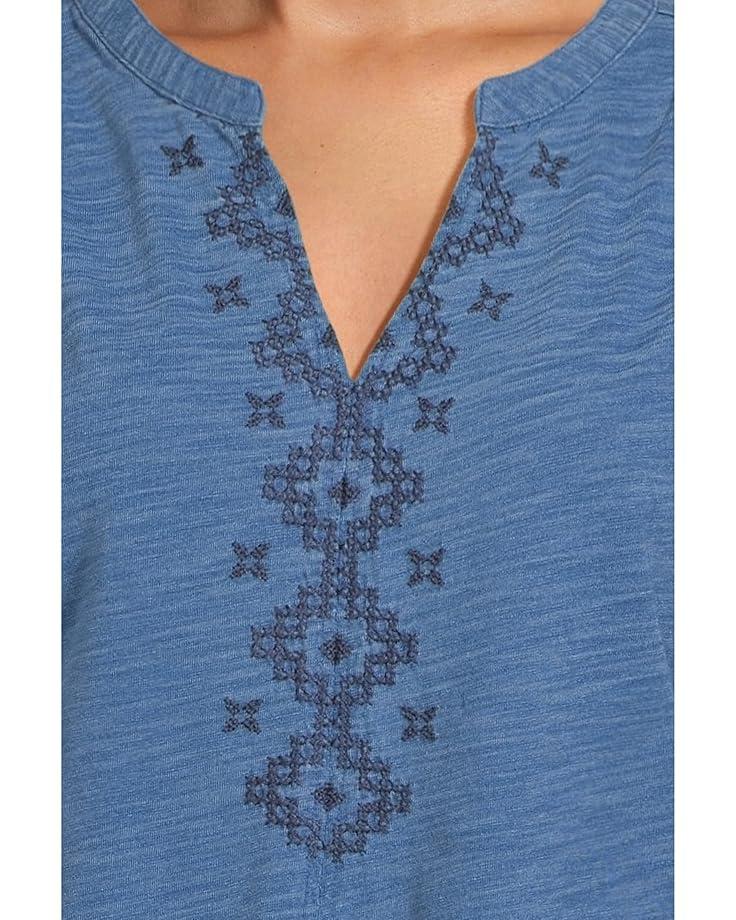 Women's Tommy Bahama Dani Jersey Cross Stitch Tee Product Image