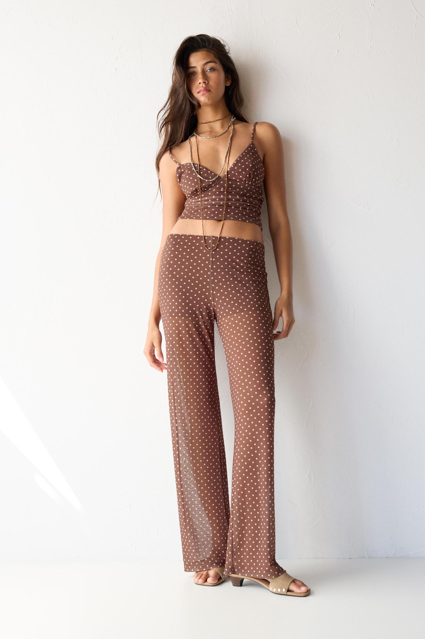 Polka dot tulle pants Product Image