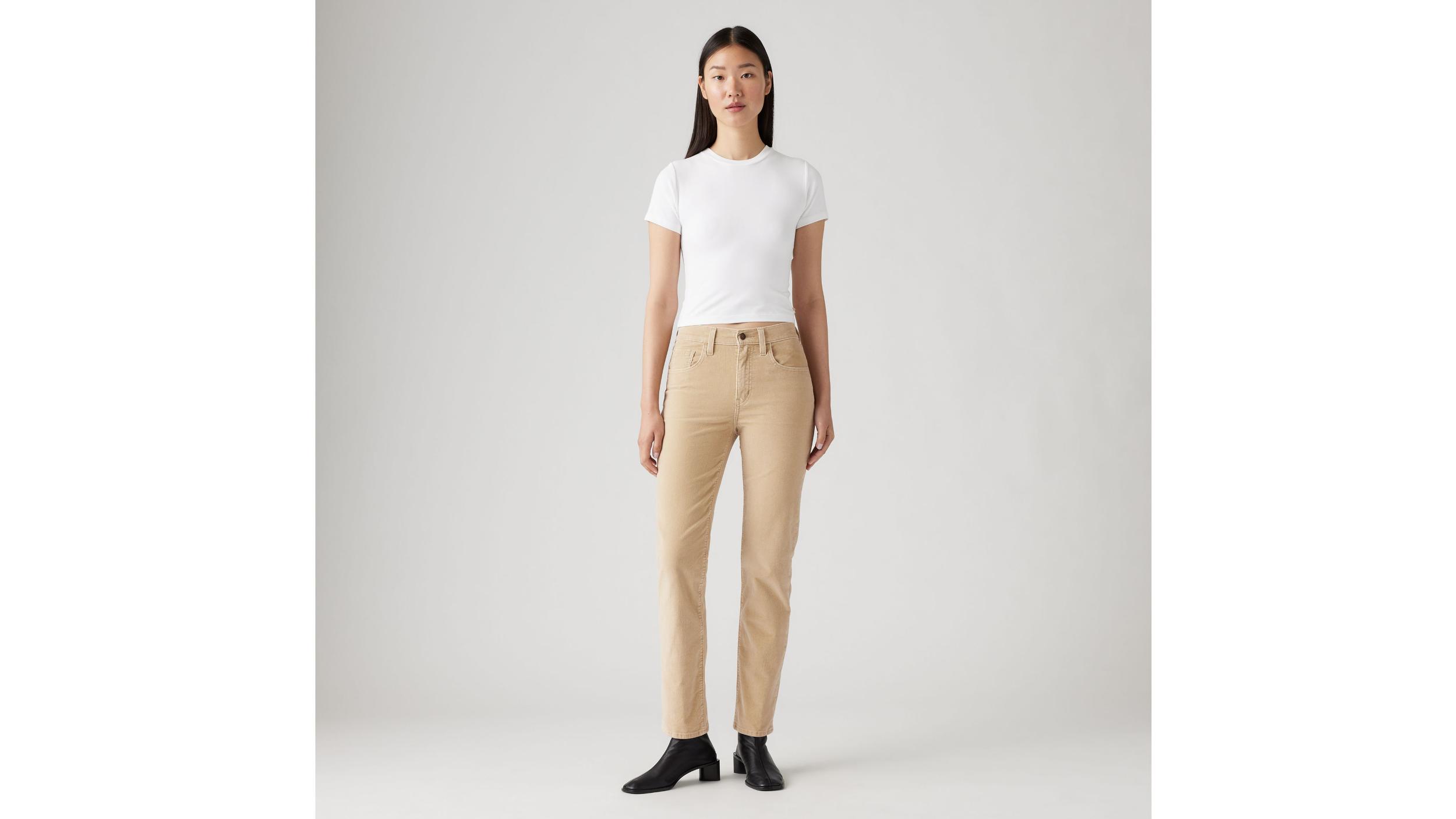 724 High Rise Straight Corduroy Women's Jeans Product Image