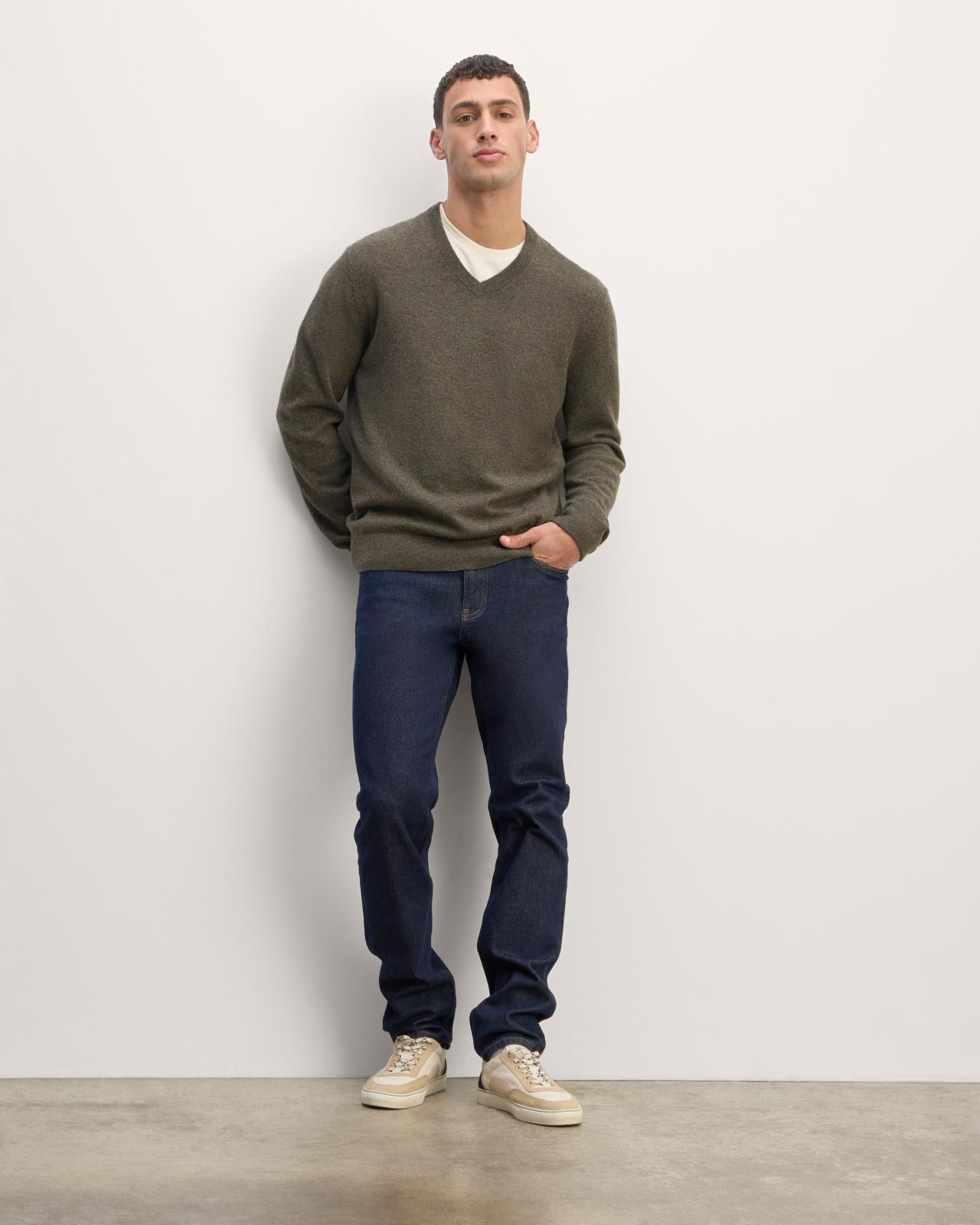 Mens Cashmere V-Neck Sweater by Everlane Product Image