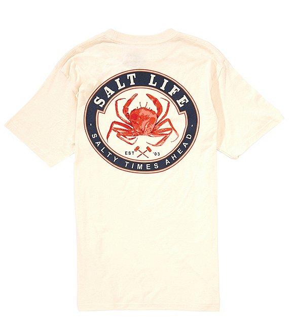 Salt Life Buoyant Crab Short Sleeve Round Graphic T-Shirt Product Image