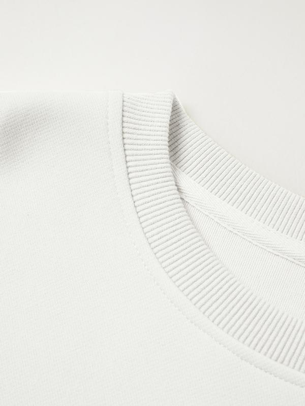 Embroidery Drawstring Sleeve Decor Oversized Hoodie Product Image