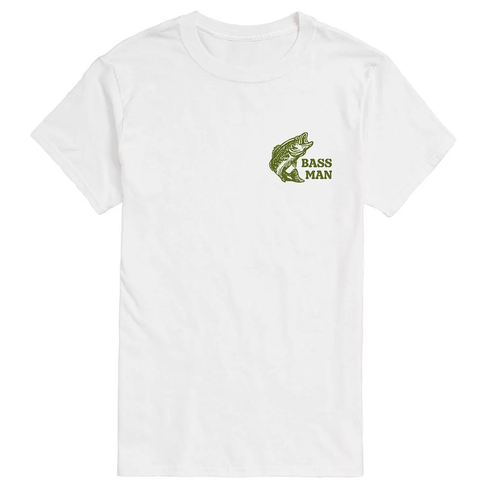 Men's Bass Man Graphic Tee,  Product Image
