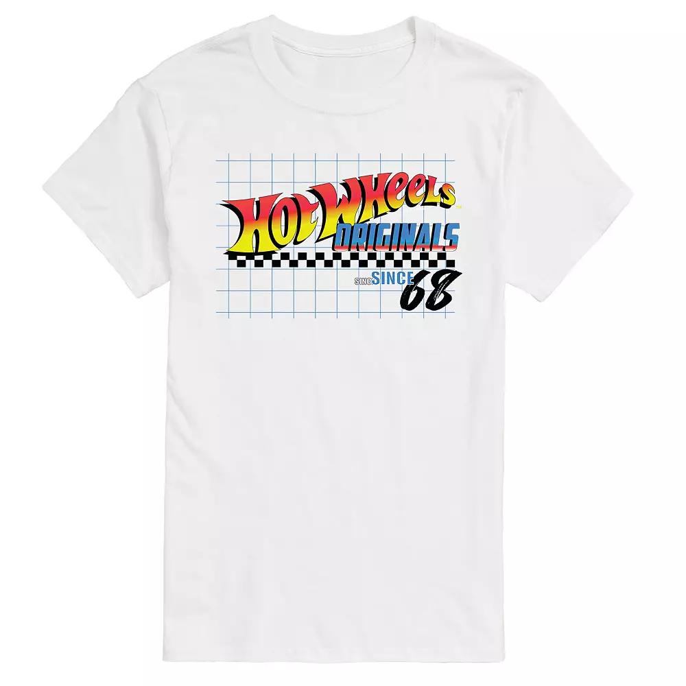Men's Hot Wheels Originals Grid Tee,  Product Image