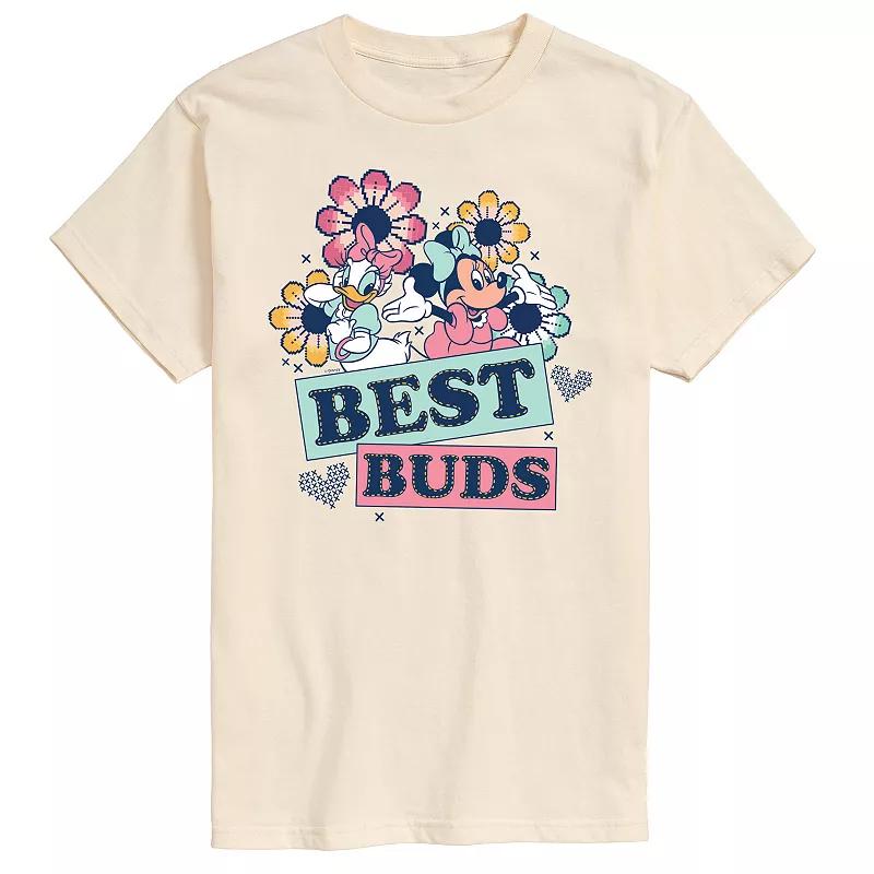 Disneys Minnie Mouse Best Buds Mens Graphic Tee Product Image