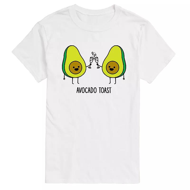 Big & Tall Avocado Toast Graphic Tee, Men's,  Product Image