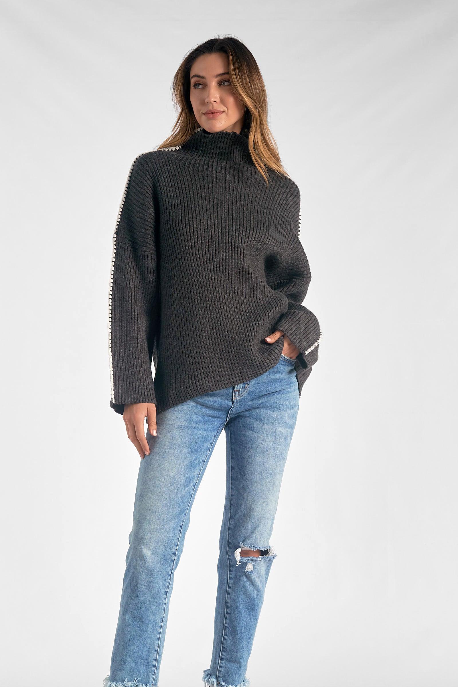Mockneck Sweater Product Image