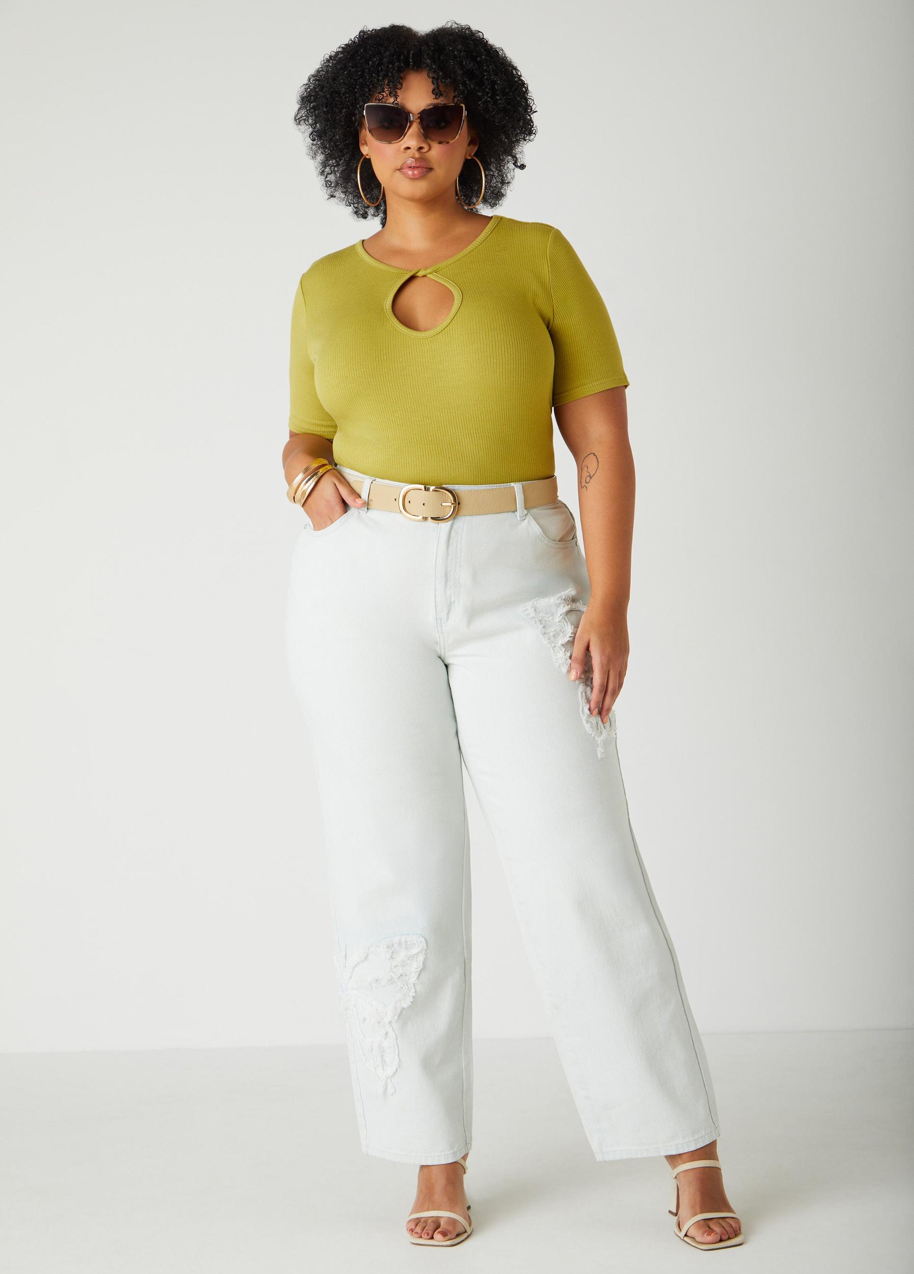 Butterfly Straight Leg Jeans Product Image