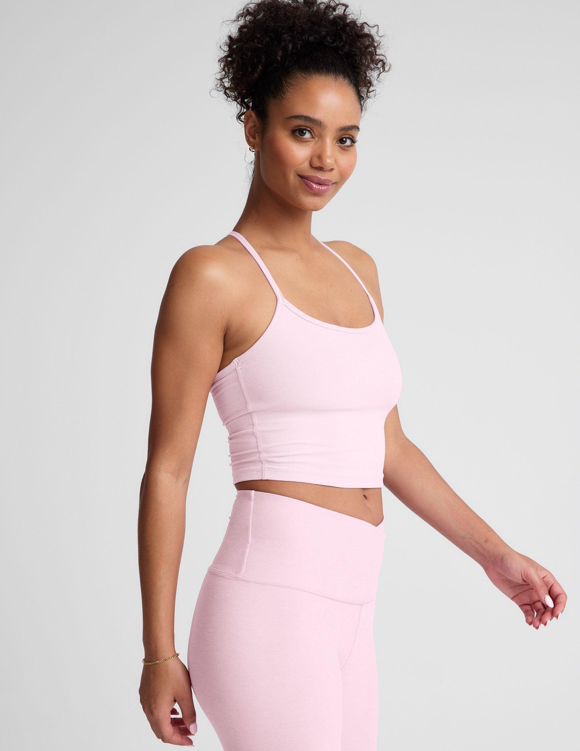 Spacedye Slim Racerback Cropped Tank Product Image