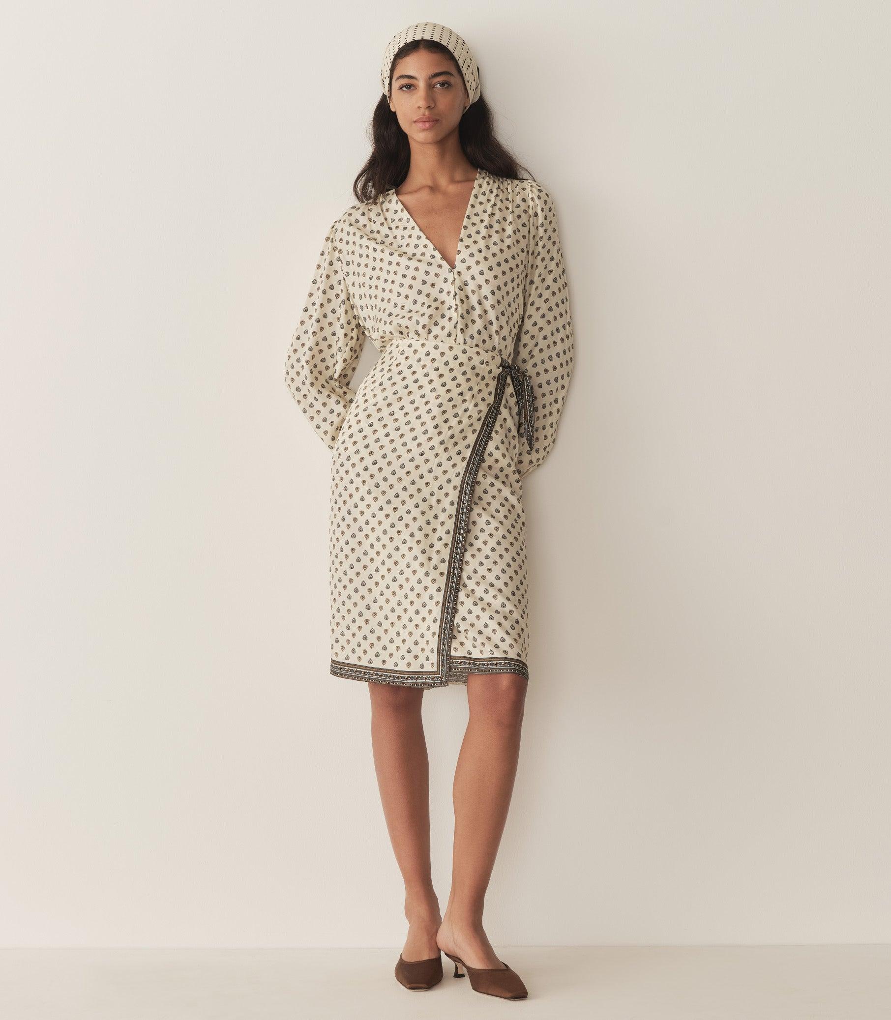 CANDACE TOP -- RIVIERA FOULARD Product Image