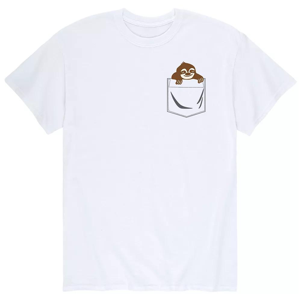 Men's Sloth Pocket Tee,  Product Image