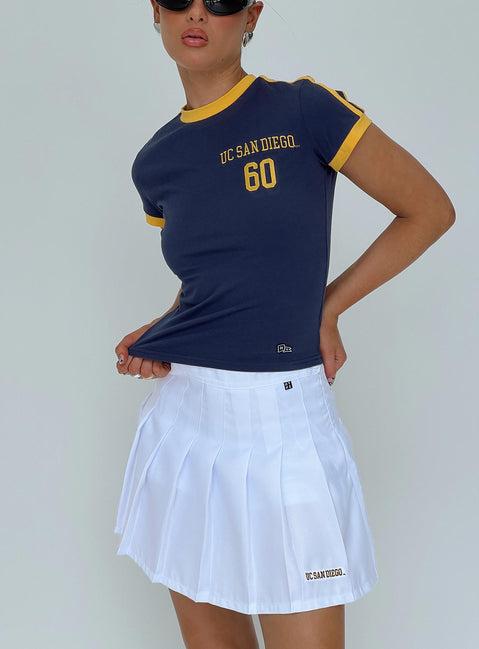UCSD Tennis Skort White Product Image