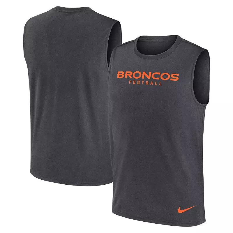 Men's Nike Gray Indianapolis Colts Primetime Legend Performance Muscle Tank Top,  Product Image