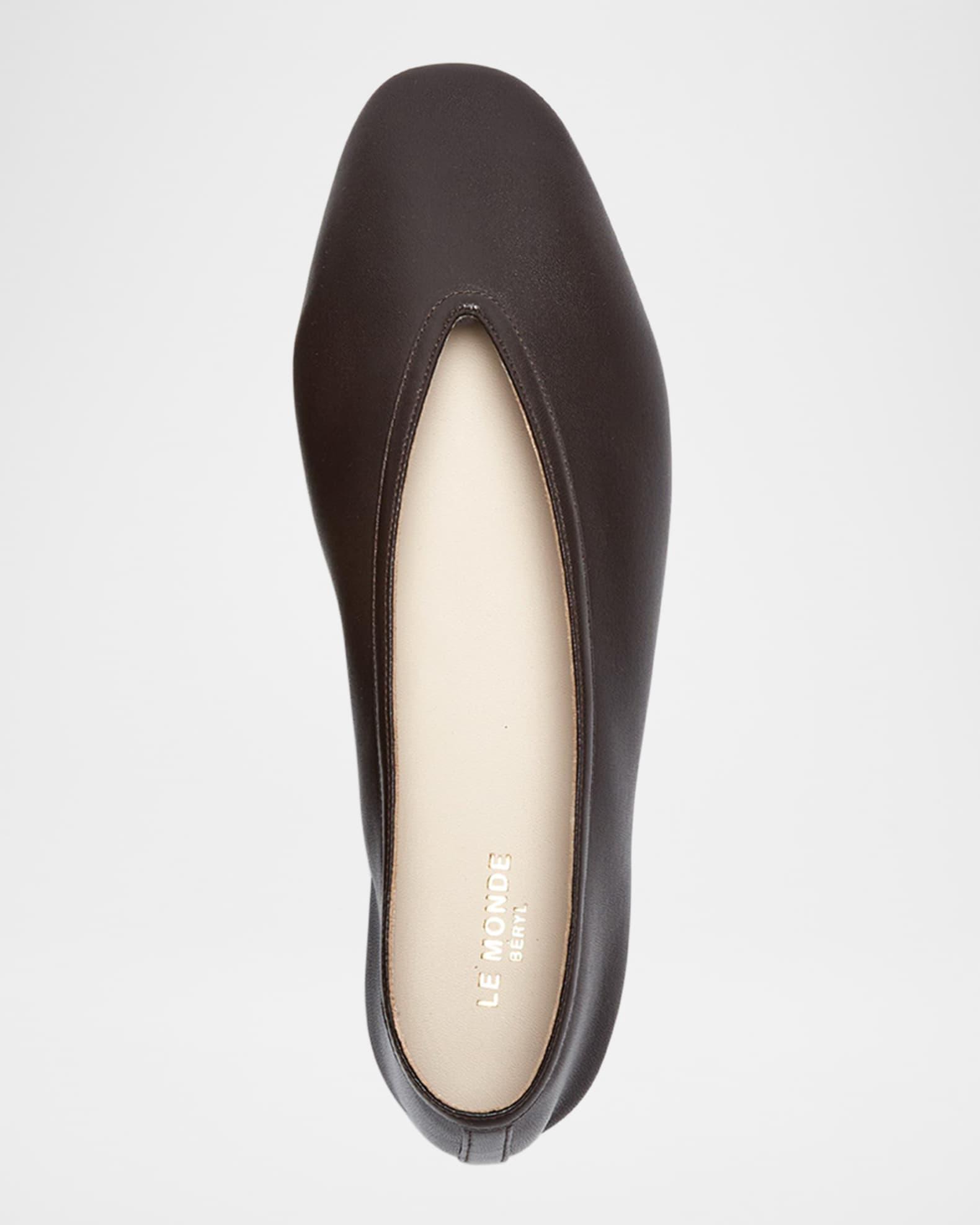 Mens Check Collar Leather Boat Shoes Product Image