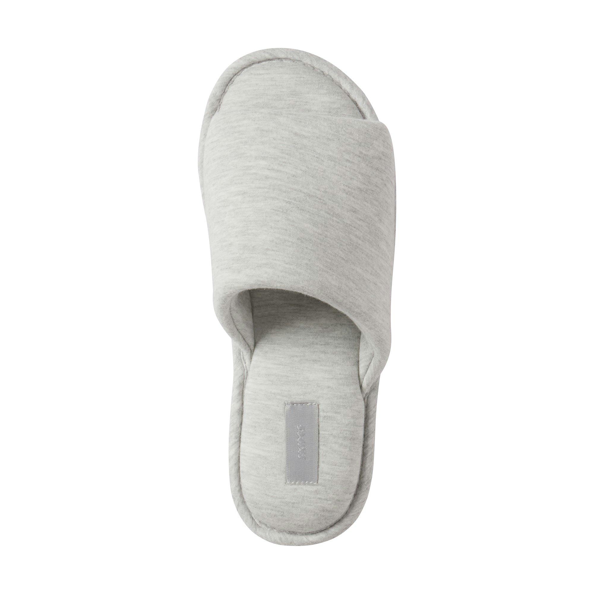 MENS COTTON SLIPPER | LIGHT HEATHER GREY Product Image