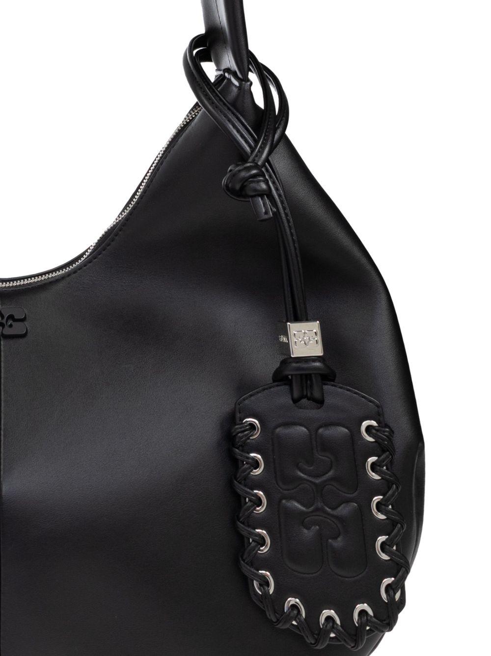 tonal-logo plaque shoulder bag  Product Image