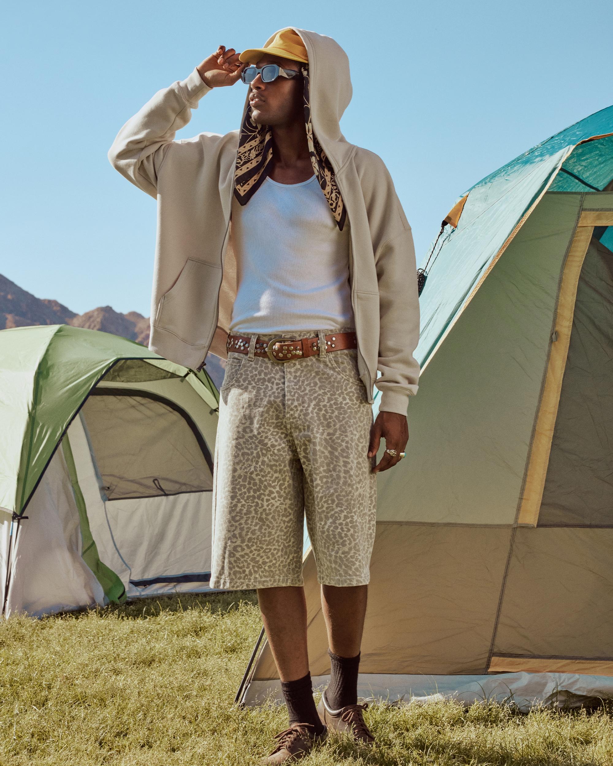 Boxy Zip-Up Hoodie Product Image