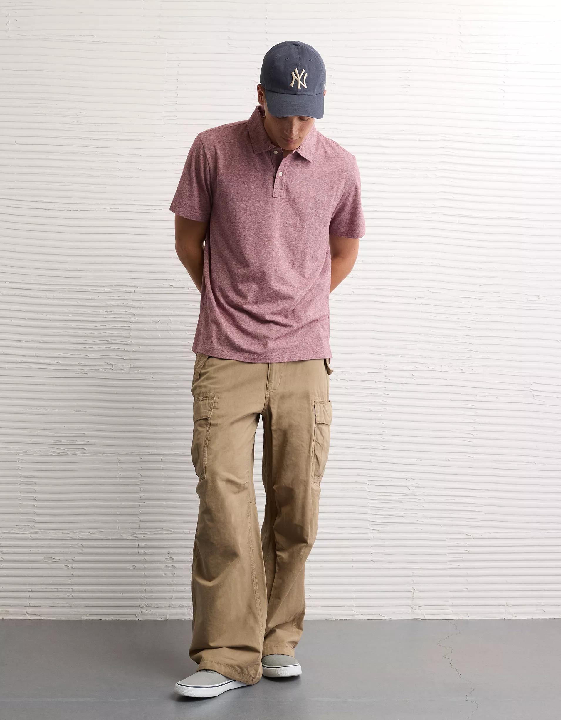 AE 24/7 Club Logo Polo Shirt Product Image