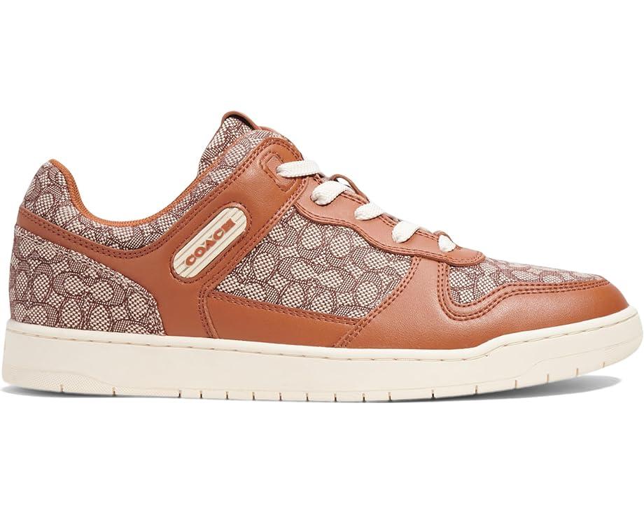 Men's COACH C201 Micro Signature Sneaker Product Image