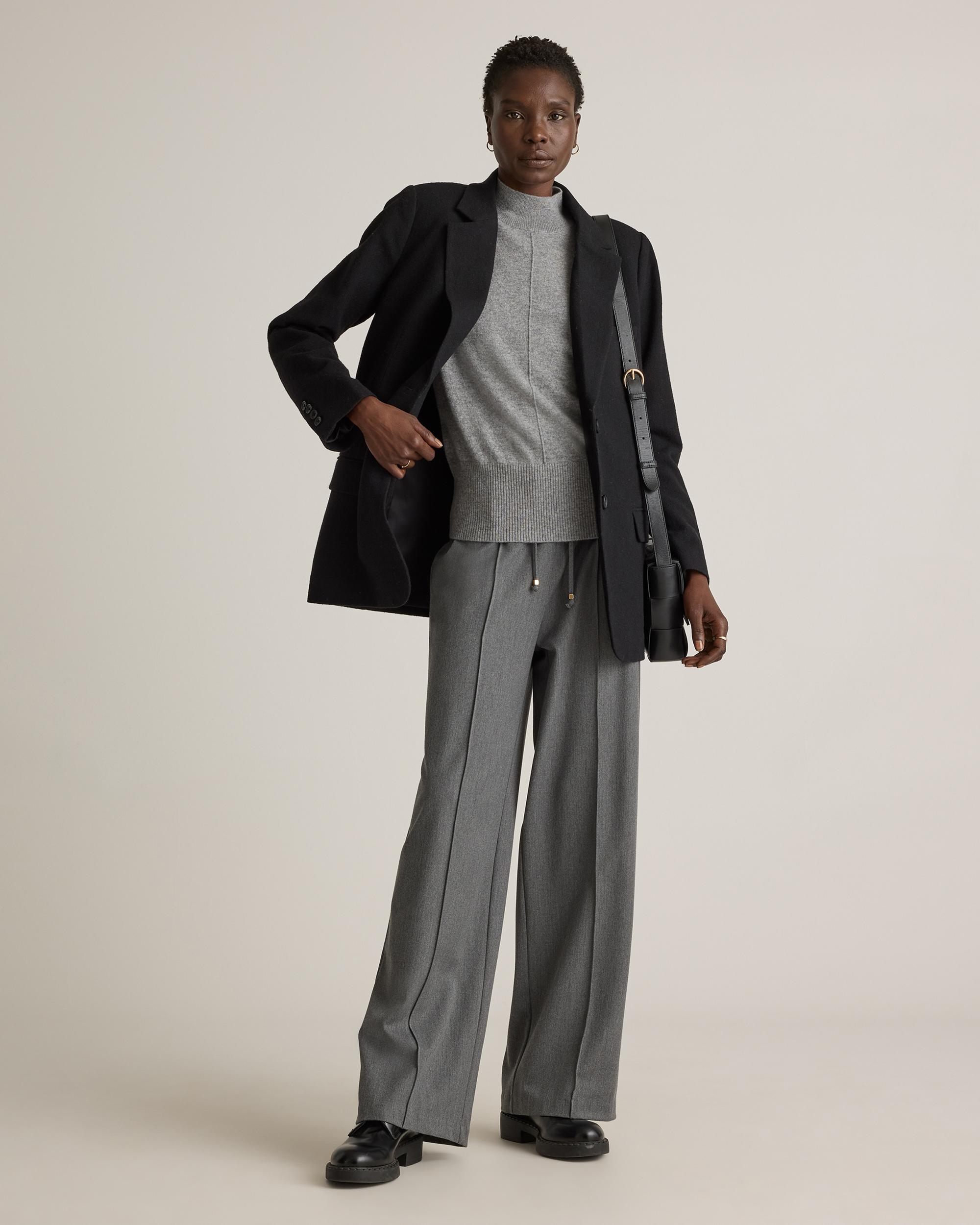 Quince | Women's Italian Wool Oversized Blazer Size XL Product Image