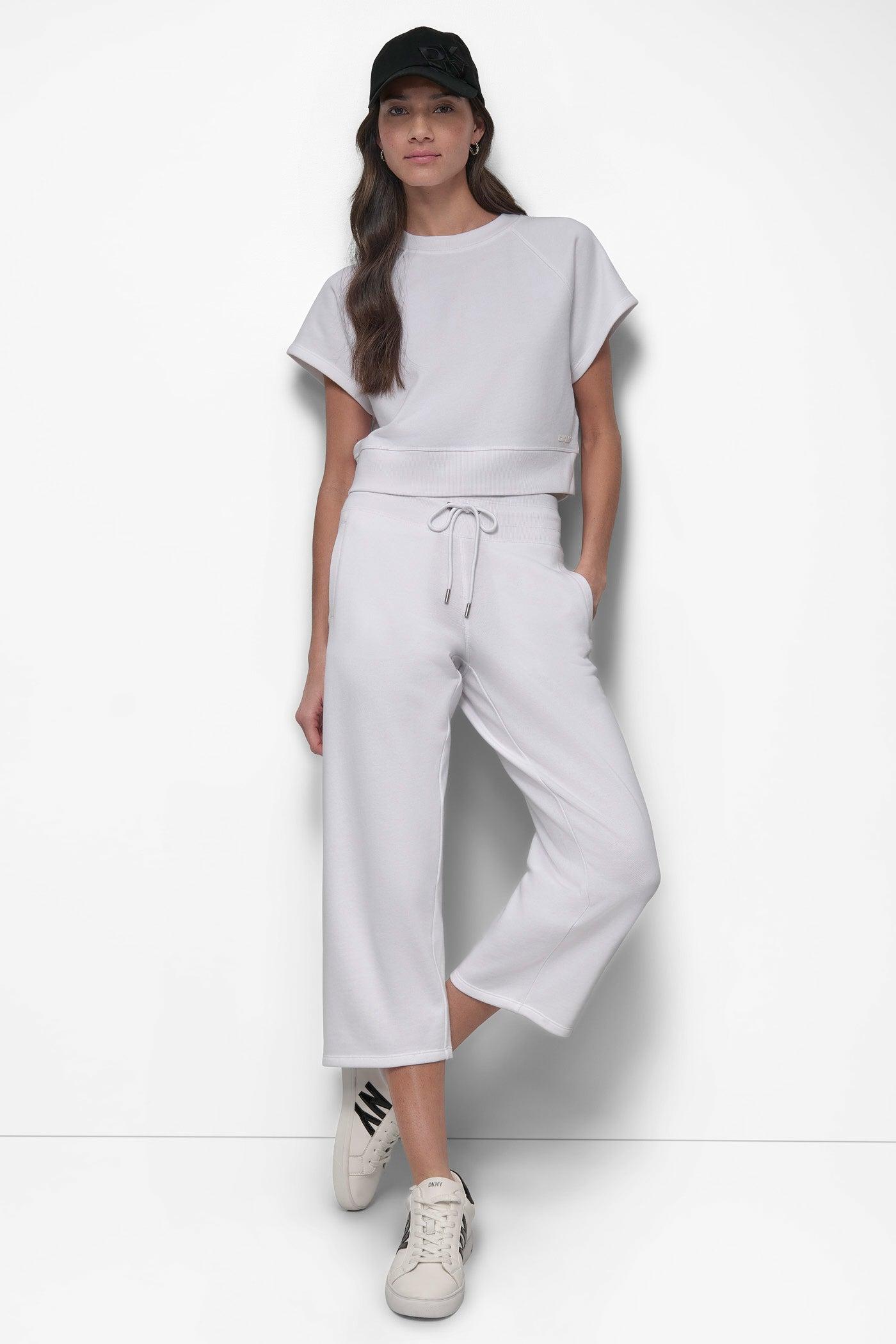 LOGO CROP PANT WITH POCKETS Product Image