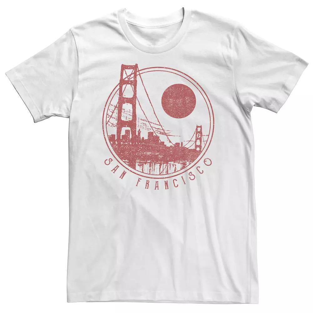 Big & Tall Trendy San Francisco Redux Tee, Men's,  Product Image