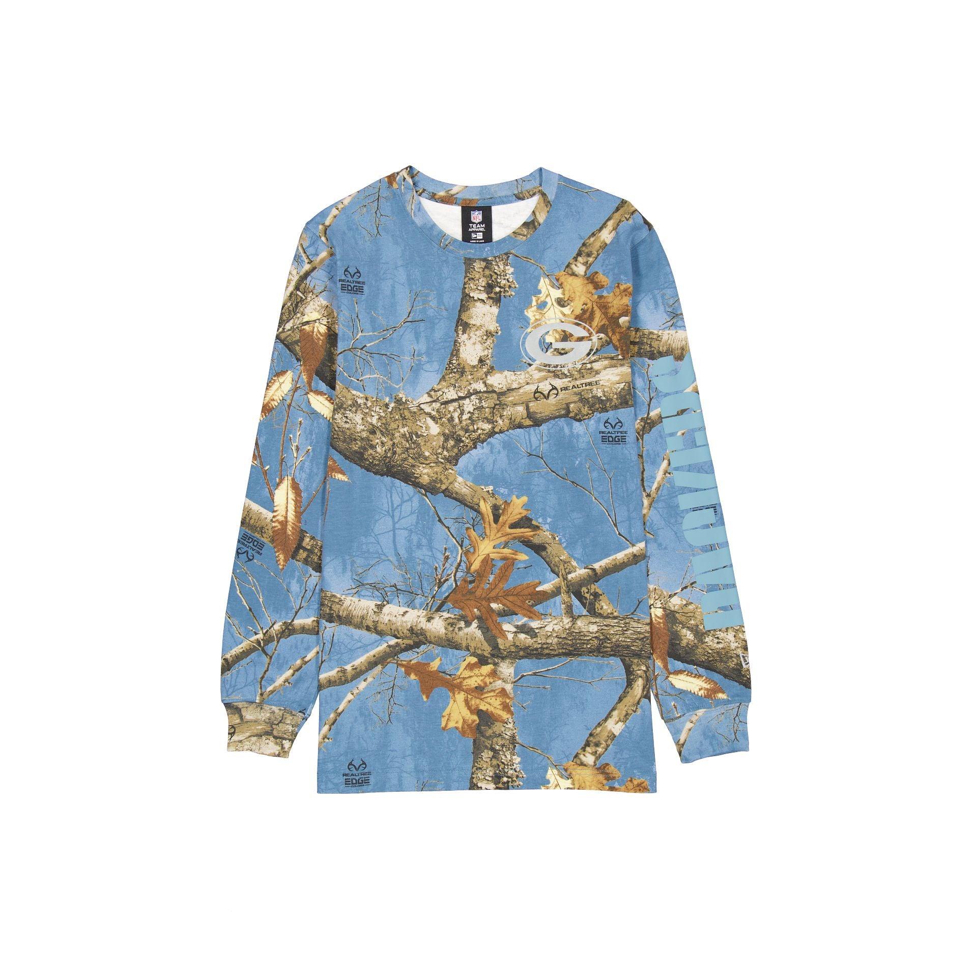 Green Bay Packers Realtree Long Sleeve T-Shirt Male Product Image