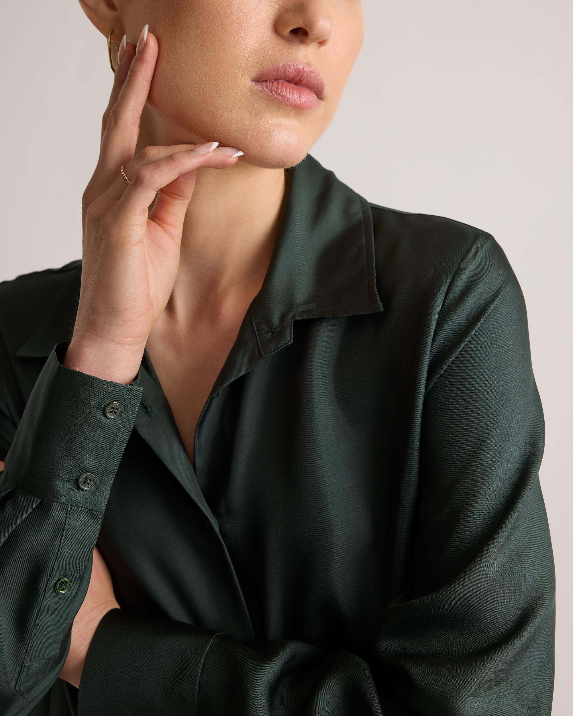 Quince | Women's 100% Silk Twill Blouse Product Image