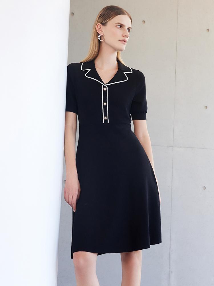 Tencel Mulberry Silk Gathered Waist Midi Dress Product Image