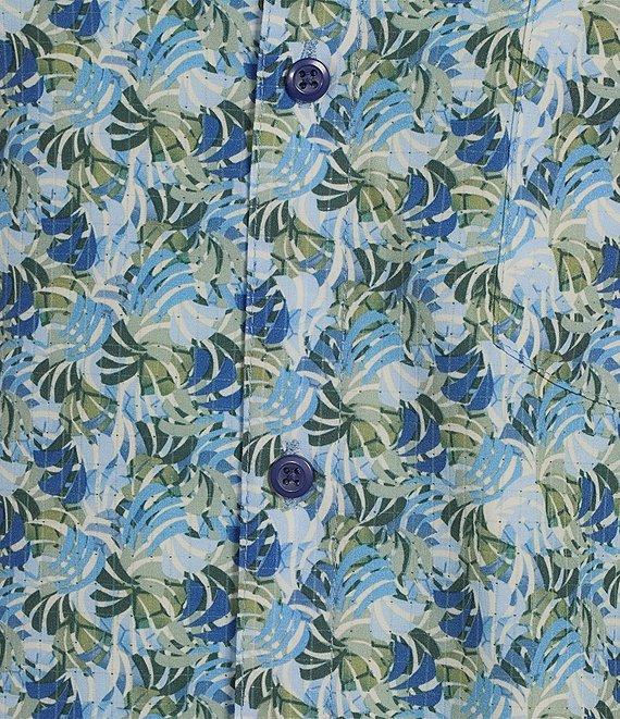 Tommy Bahama Big & Tall IslandZone Bahama Coast Chico Palms Short Sleeve Woven Shirt Product Image