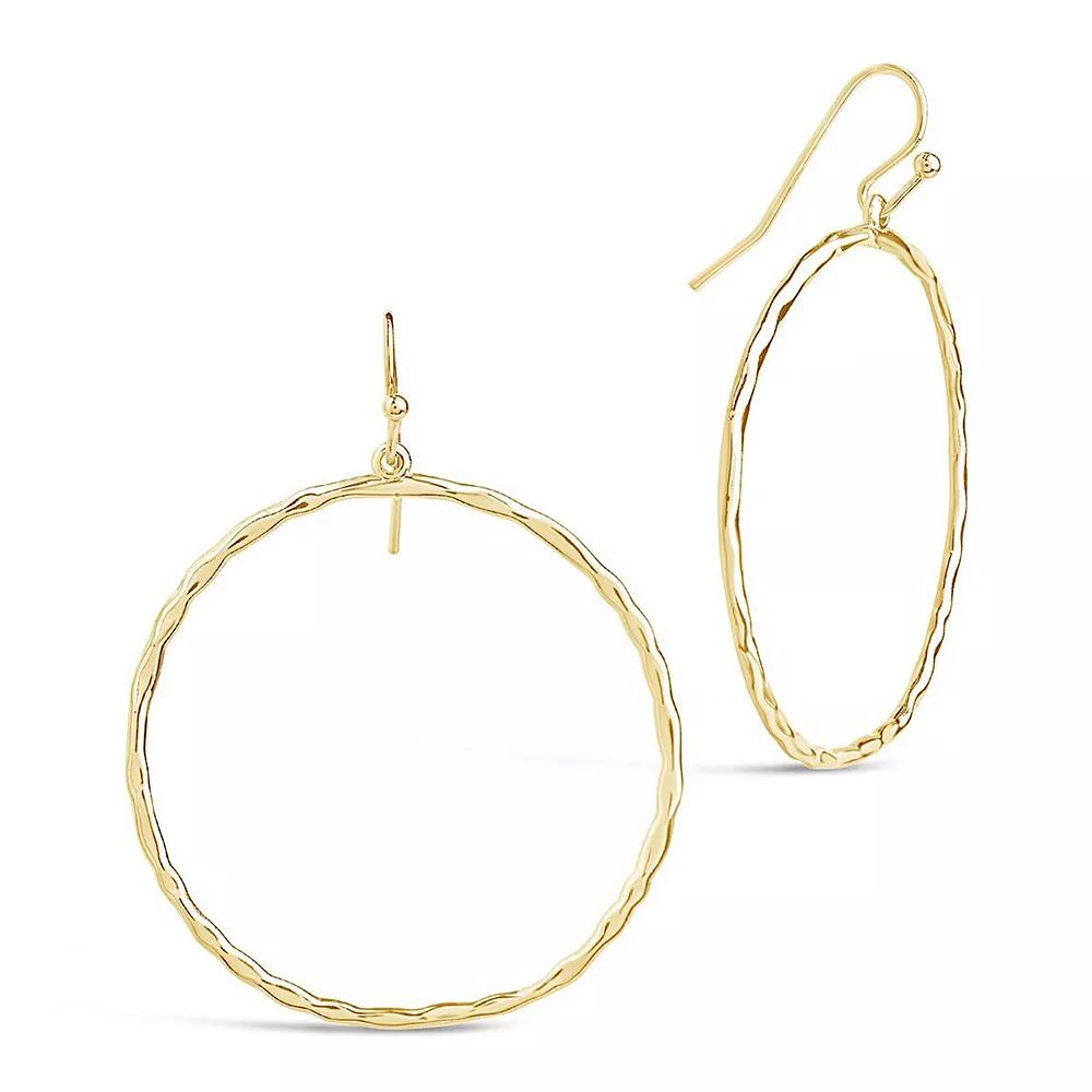 MC Collective Circle Dangle Earrings, Women's, Gold Tone Product Image