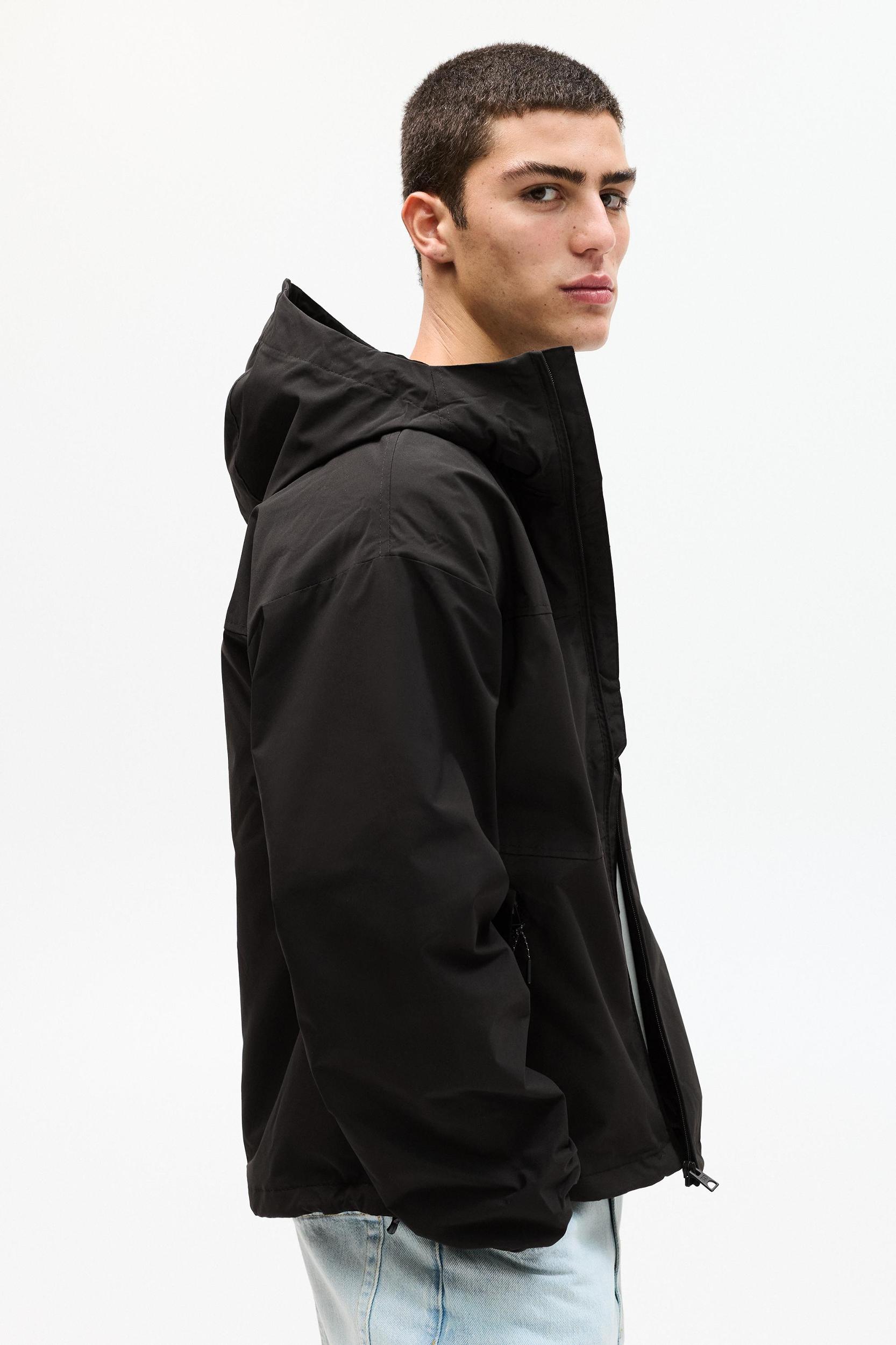 Color block raincoat Product Image