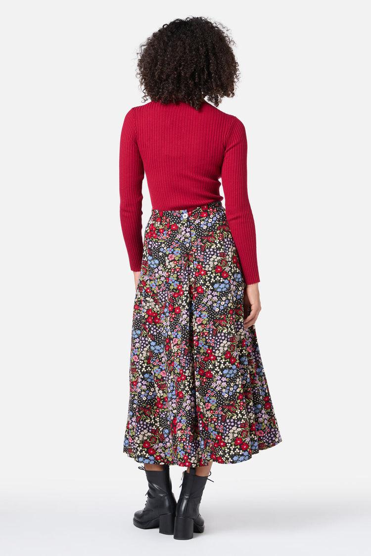 Ada 90's Floral Midi Skirt Product Image
