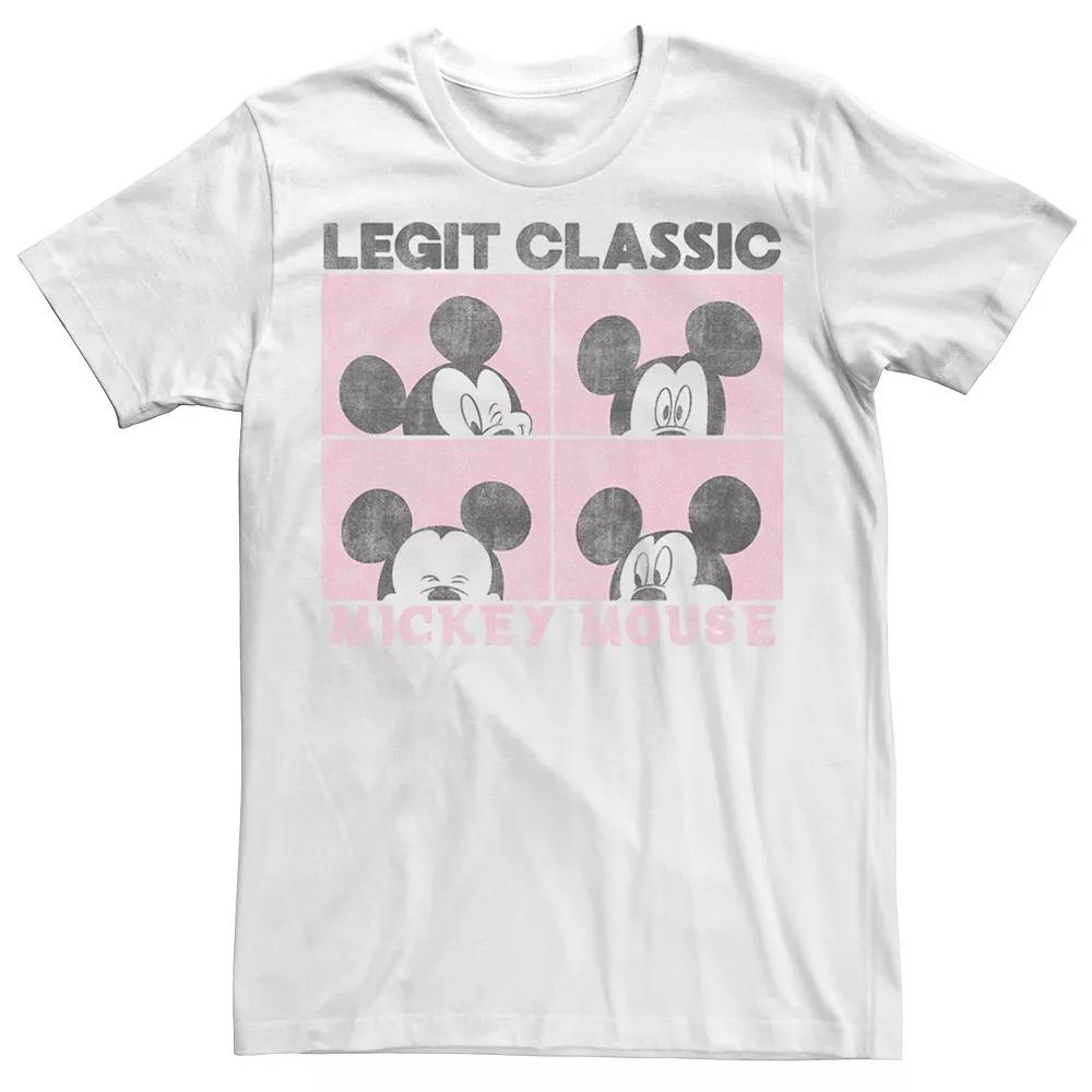 Disney's Mickey & Friends Mickey Mouse Legit Classic Panels Men's Tee,  Product Image