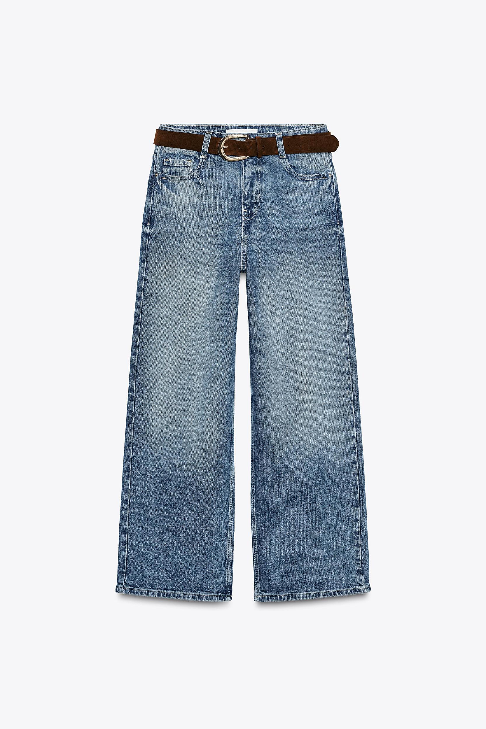 Z1975 BELTED HIGH-WAISTED CULOTTES Product Image