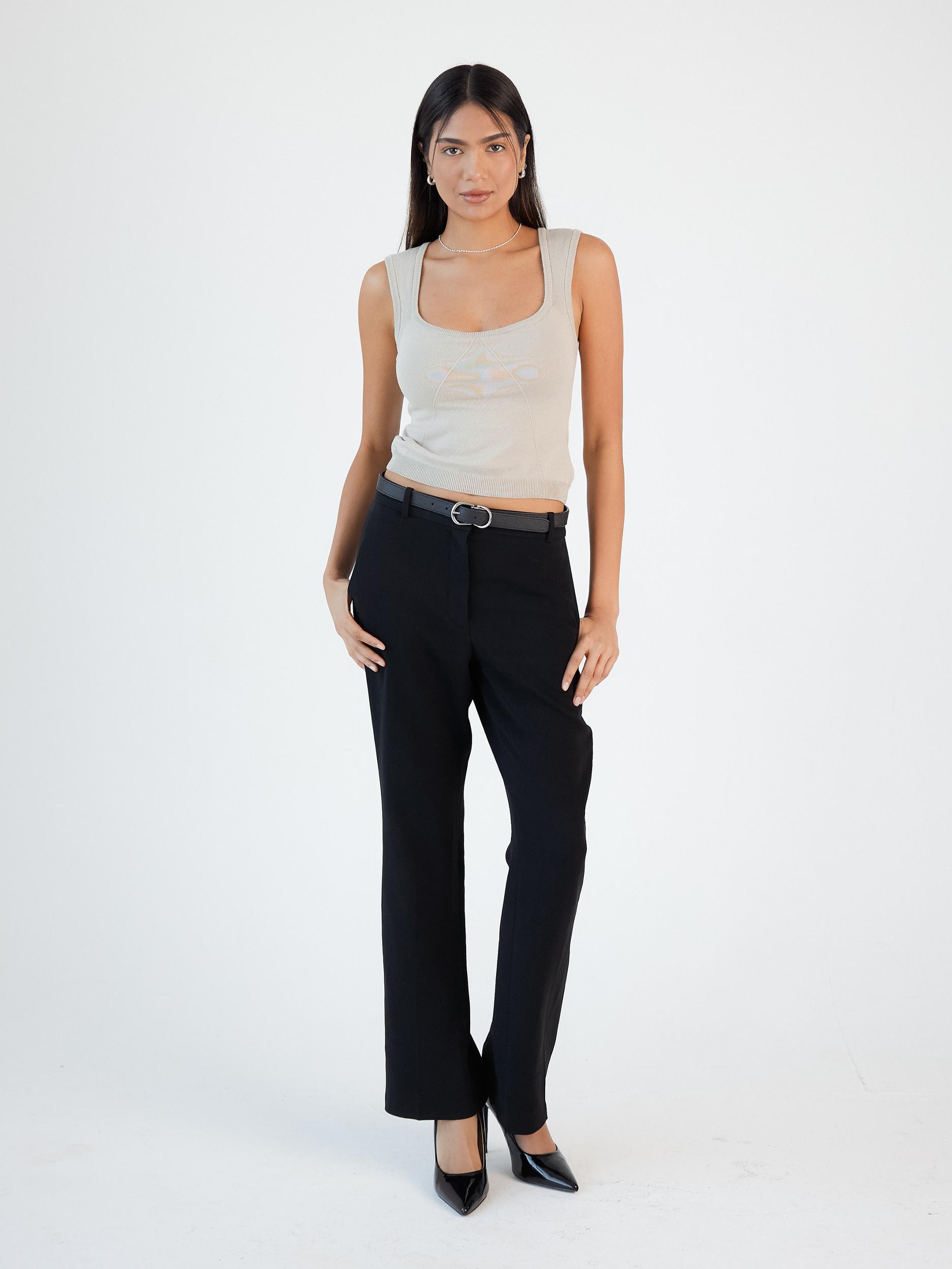 Knit Square Neck Brami Product Image