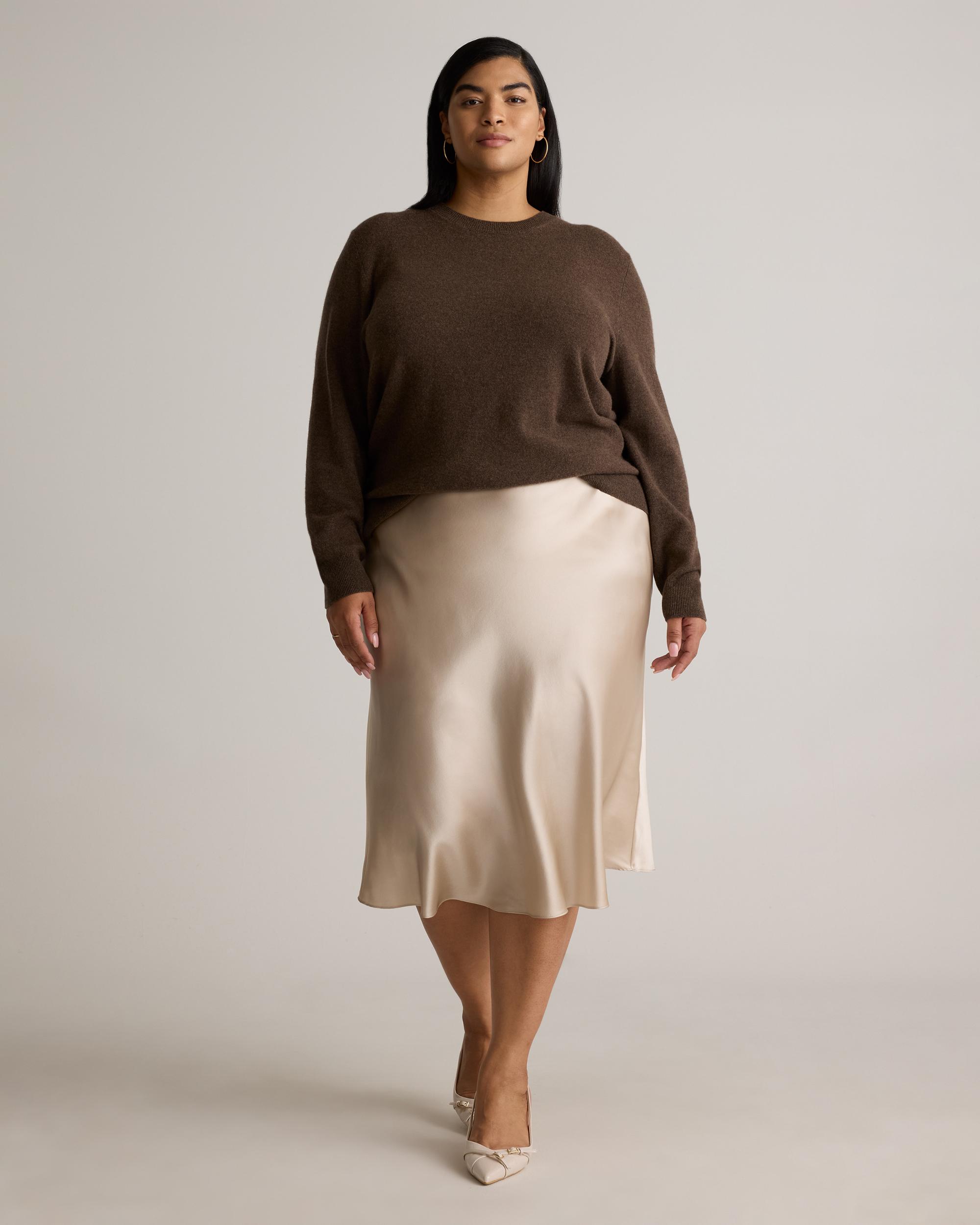 Quince | Women's Mongolian Cashmere Crewneck Sweater Product Image