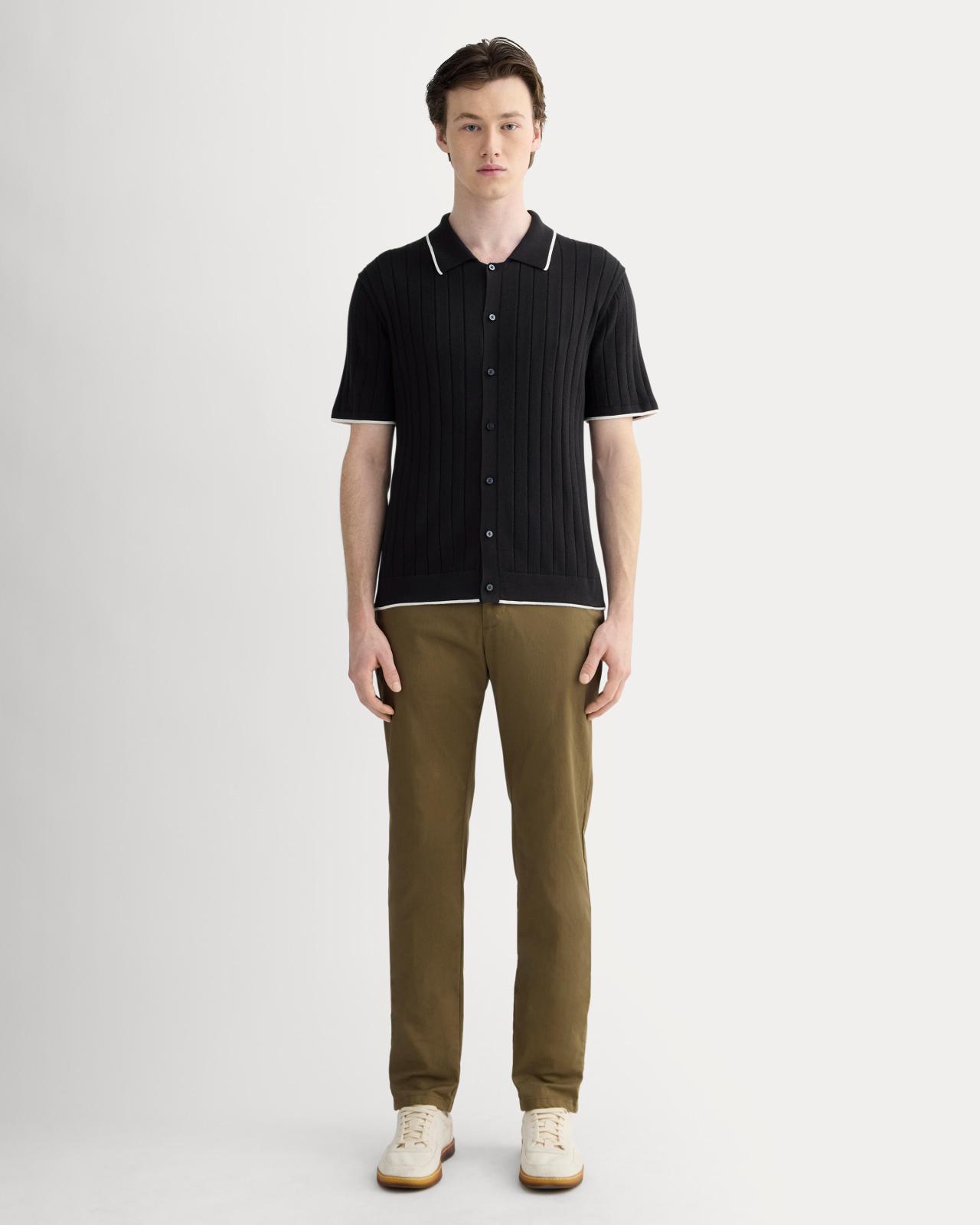 The No-Sweat Button-Down Polo Product Image