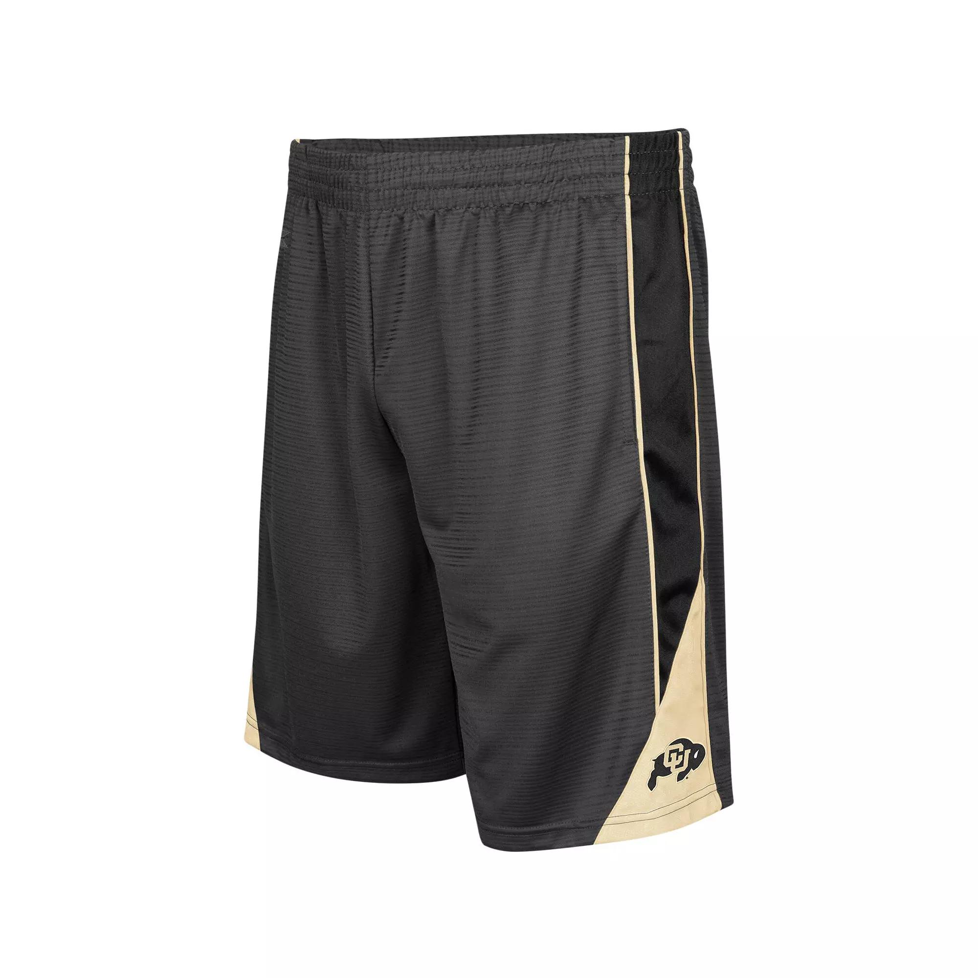 Men's Colosseum Charcoal Appalachian State Mountaineers Turnover Shorts,  Product Image