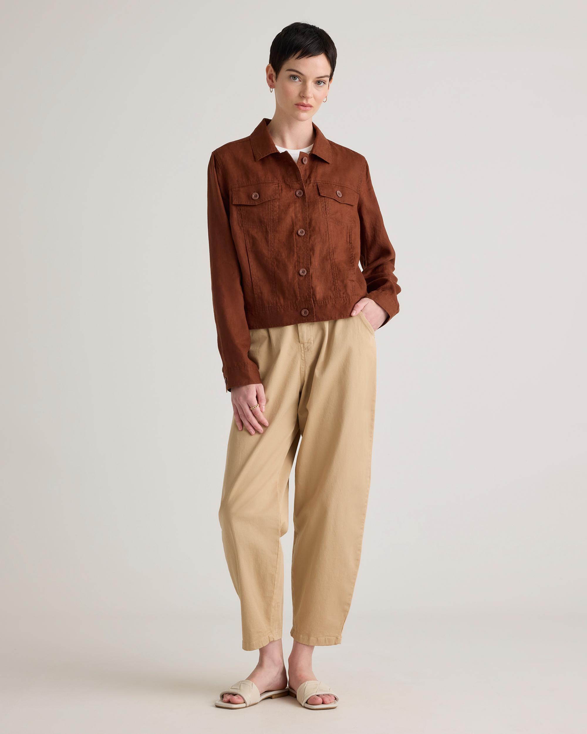 Quince | Women's 100% European Linen Jacket Product Image