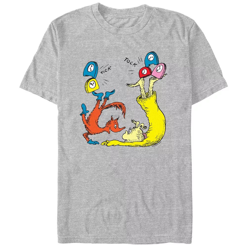 Men's Dr. Seuss Tick Tock Fox Guy Graphic Tee,  Product Image
