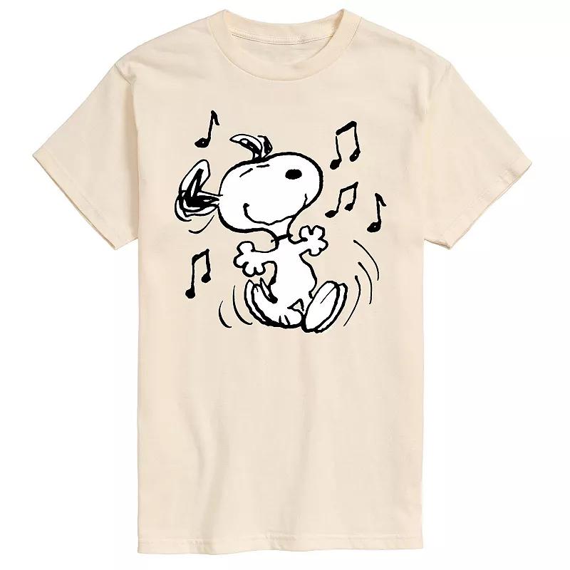 Mens Peanuts Snoopy Dancing Tee Product Image