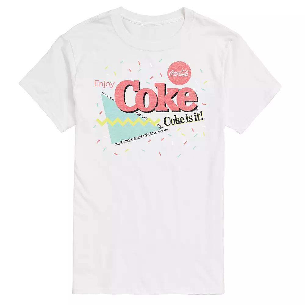 Men's CocaCola 90s Coke Is It Logo Graphic Tee,  Product Image