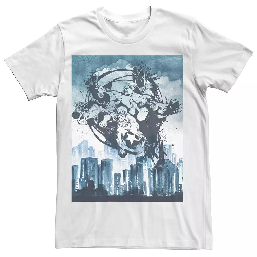 Men's Avengers City Avenged Tee,  Product Image