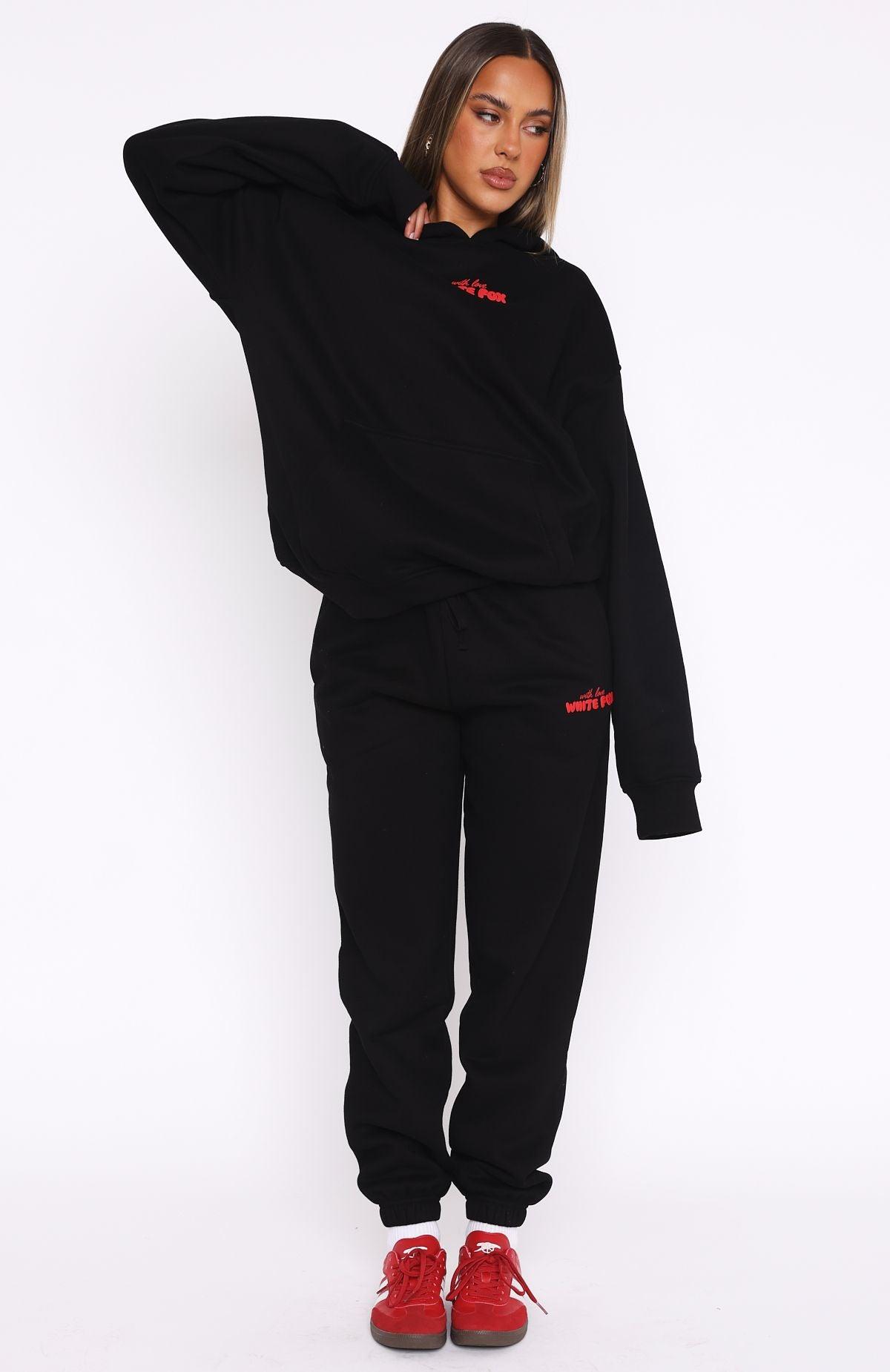 With Love In The Moment Sweatpants Black Product Image